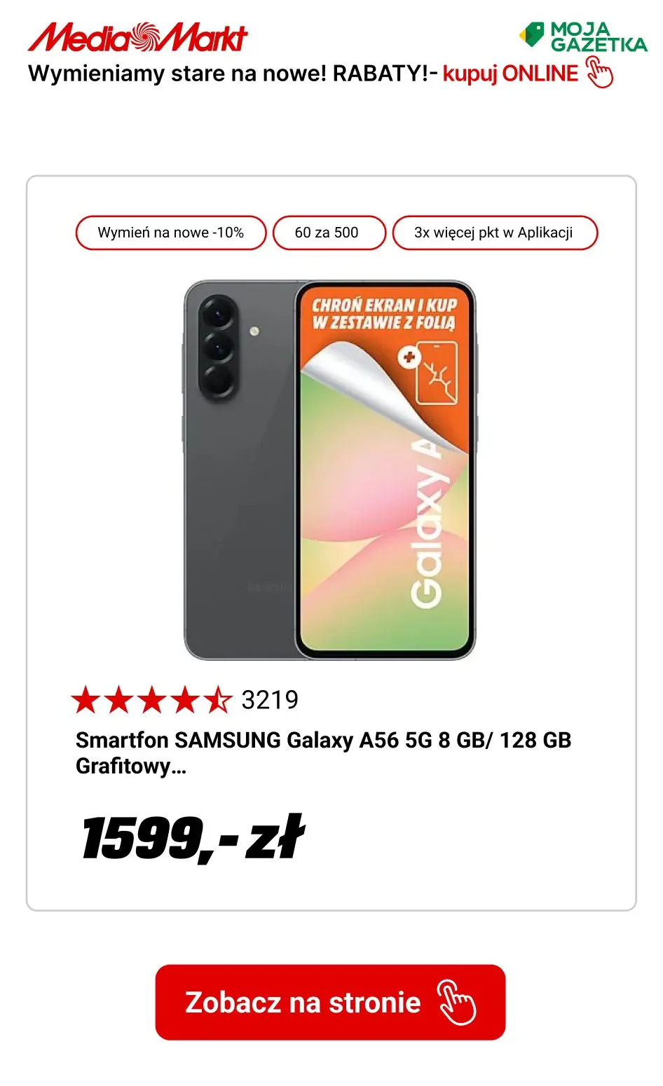 gazetka promocyjna Media Markt Wymieniamy stare na nowe! Zgarnij 10%, 15%, a nawet 20% rabatu! - Strona 3