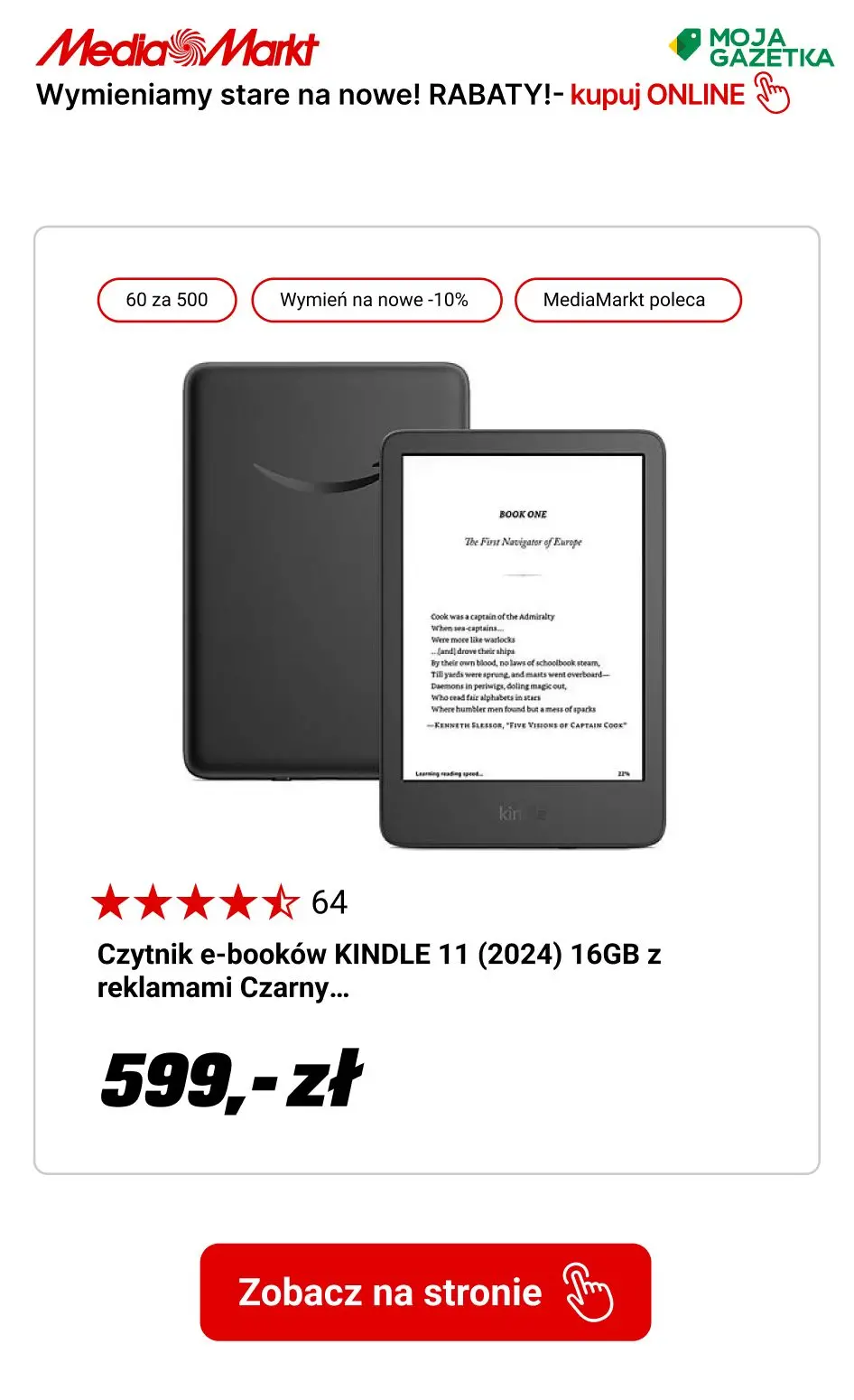 gazetka promocyjna Media Markt Wymieniamy stare na nowe! Zgarnij 10%, 15%, a nawet 20% rabatu! - Strona 7