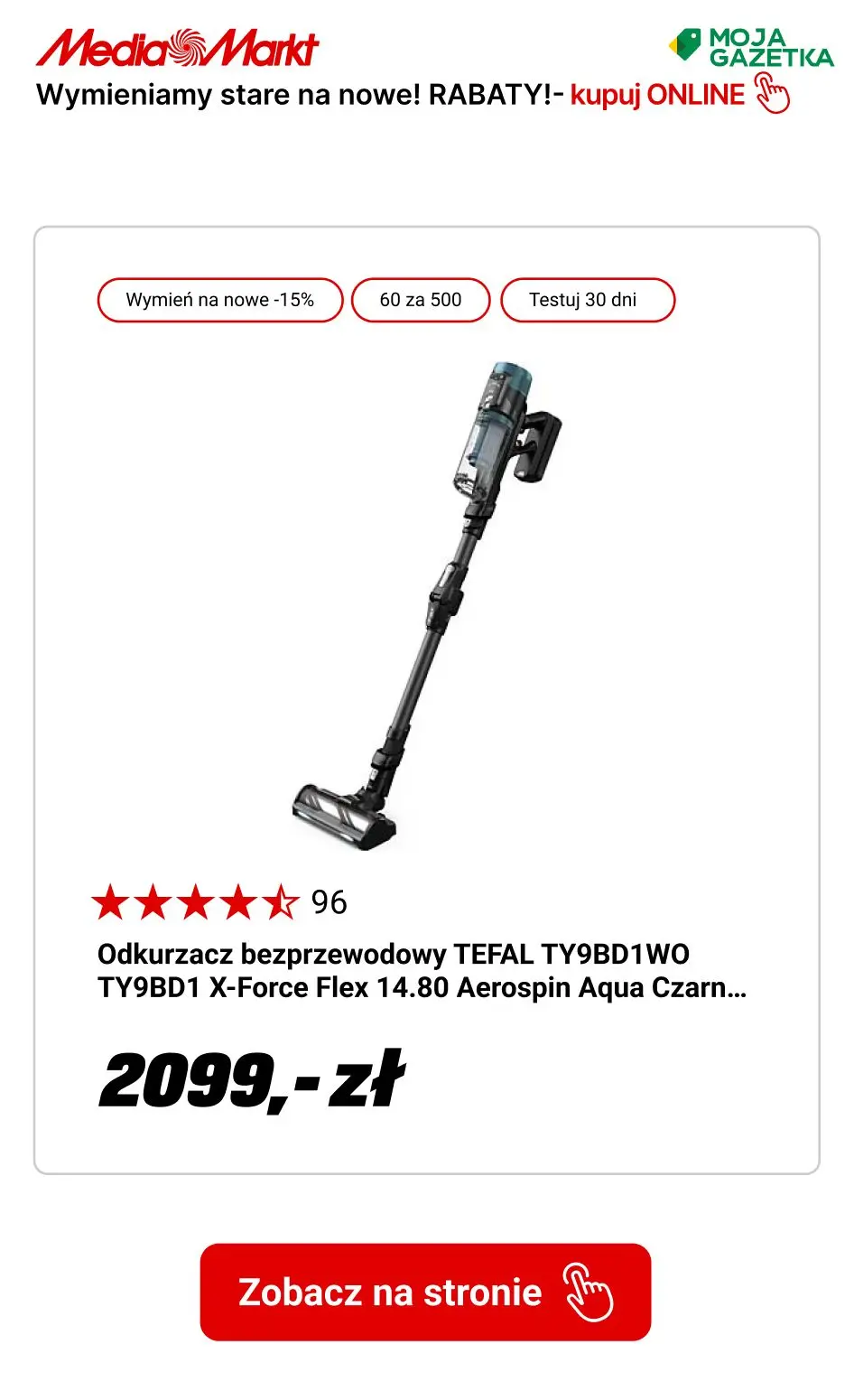 gazetka promocyjna Media Markt Wymieniamy stare na nowe! Zgarnij 10%, 15%, a nawet 20% rabatu! - Strona 11