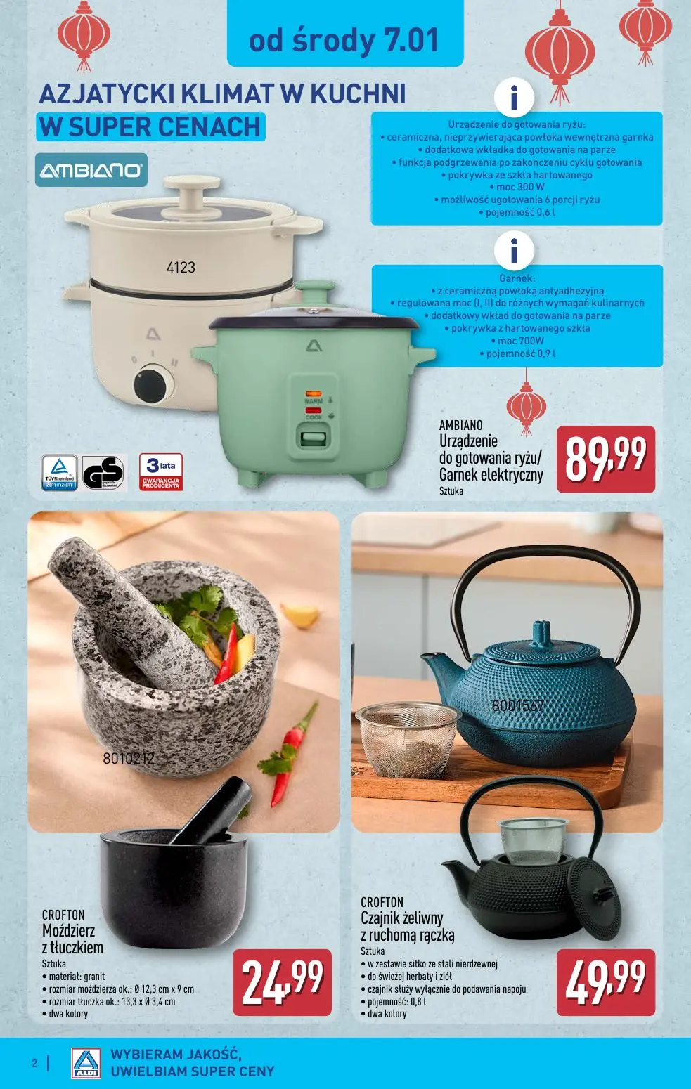 gazetka promocyjna ALDI Komfort i jakość - Strona 2