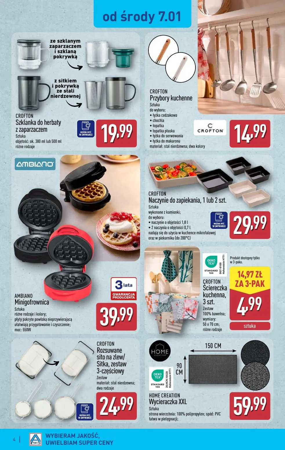 gazetka promocyjna ALDI Komfort i jakość - Strona 4