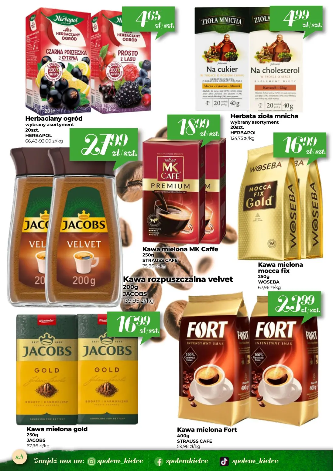 gazetka promocyjna Społem Kielce  - Strona 8