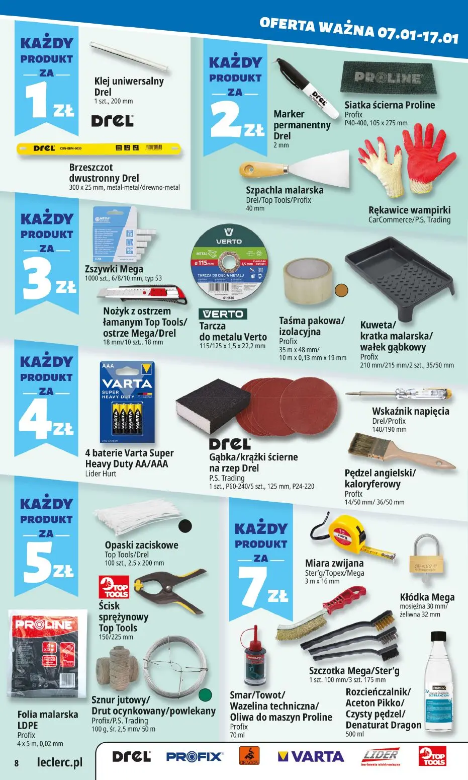 gazetka promocyjna E.Leclerc Tak tanio to tu - Strona 8