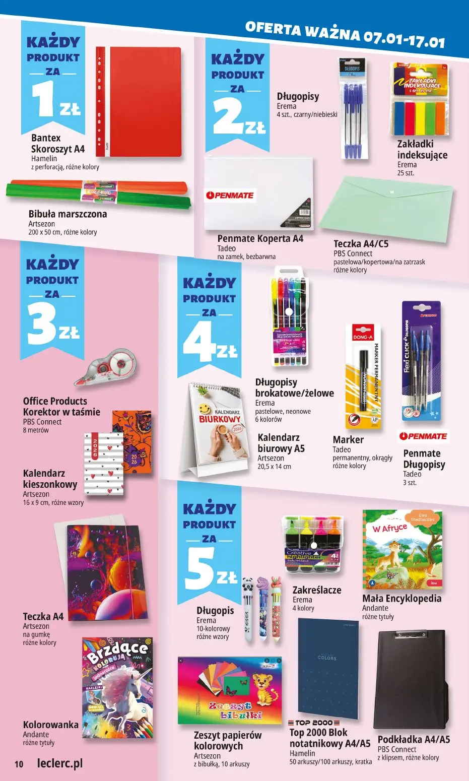 gazetka promocyjna E.Leclerc Tak tanio to tu - Strona 10