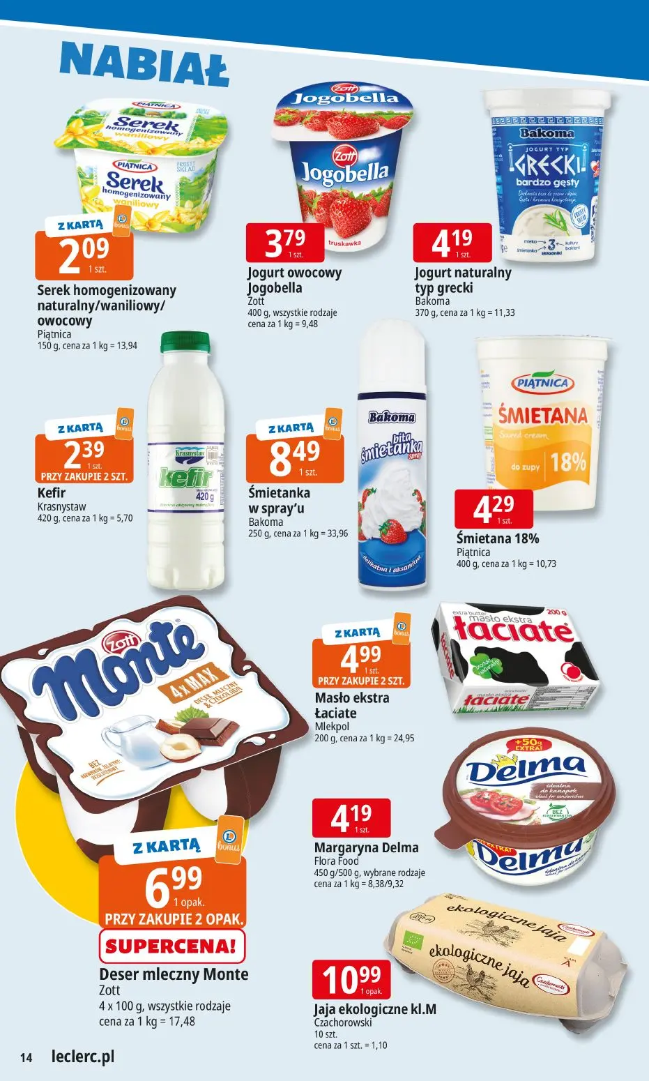 gazetka promocyjna E.Leclerc Tak tanio to tu - Strona 14