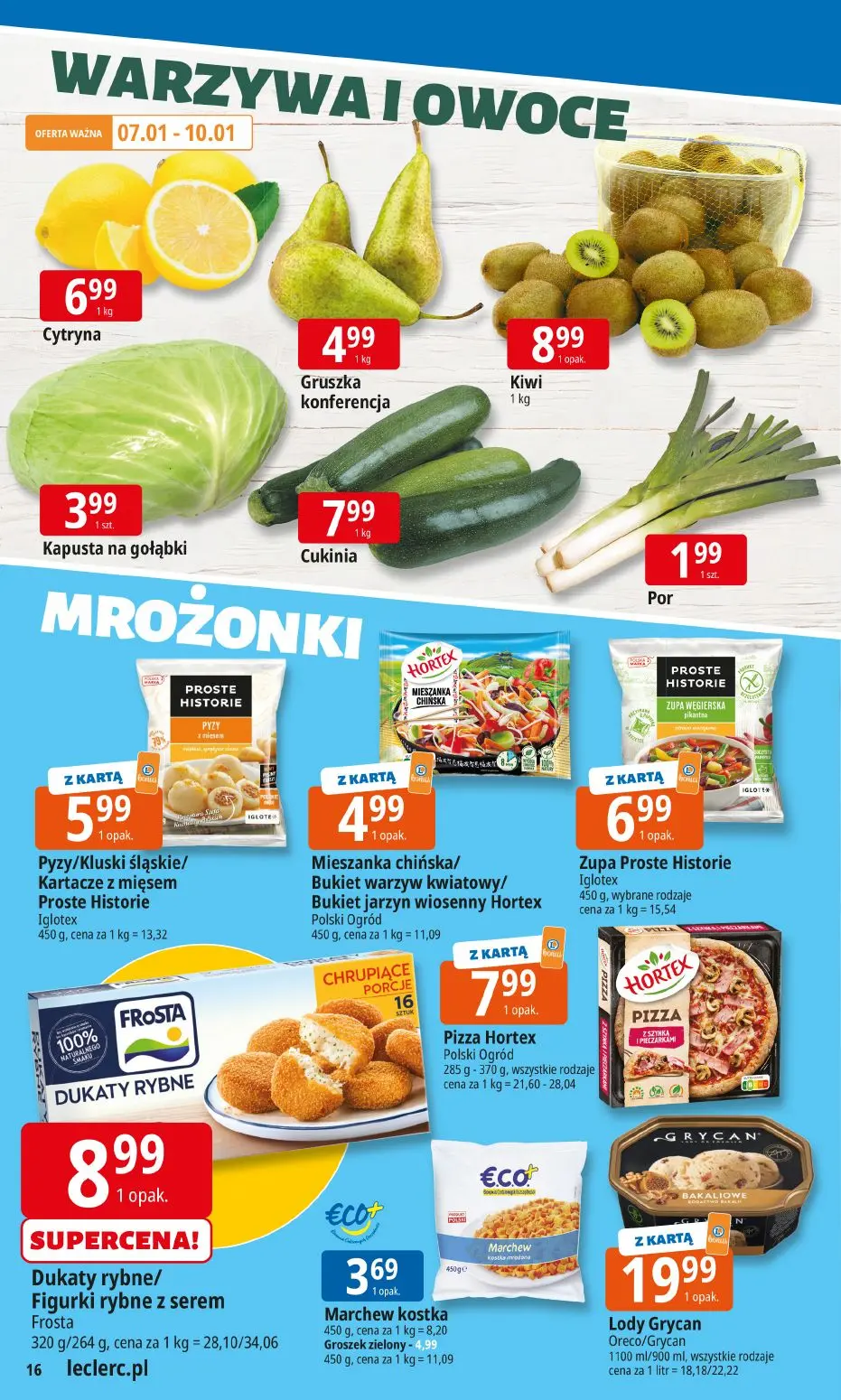 gazetka promocyjna E.Leclerc Tak tanio to tu - Strona 16