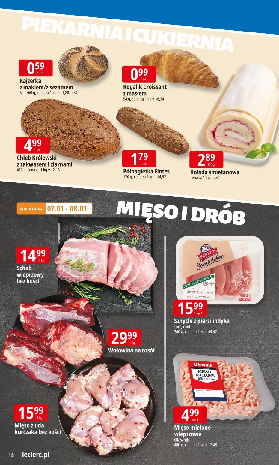 gazetka promocyjna E.Leclerc Tak tanio to tu - Strona 18