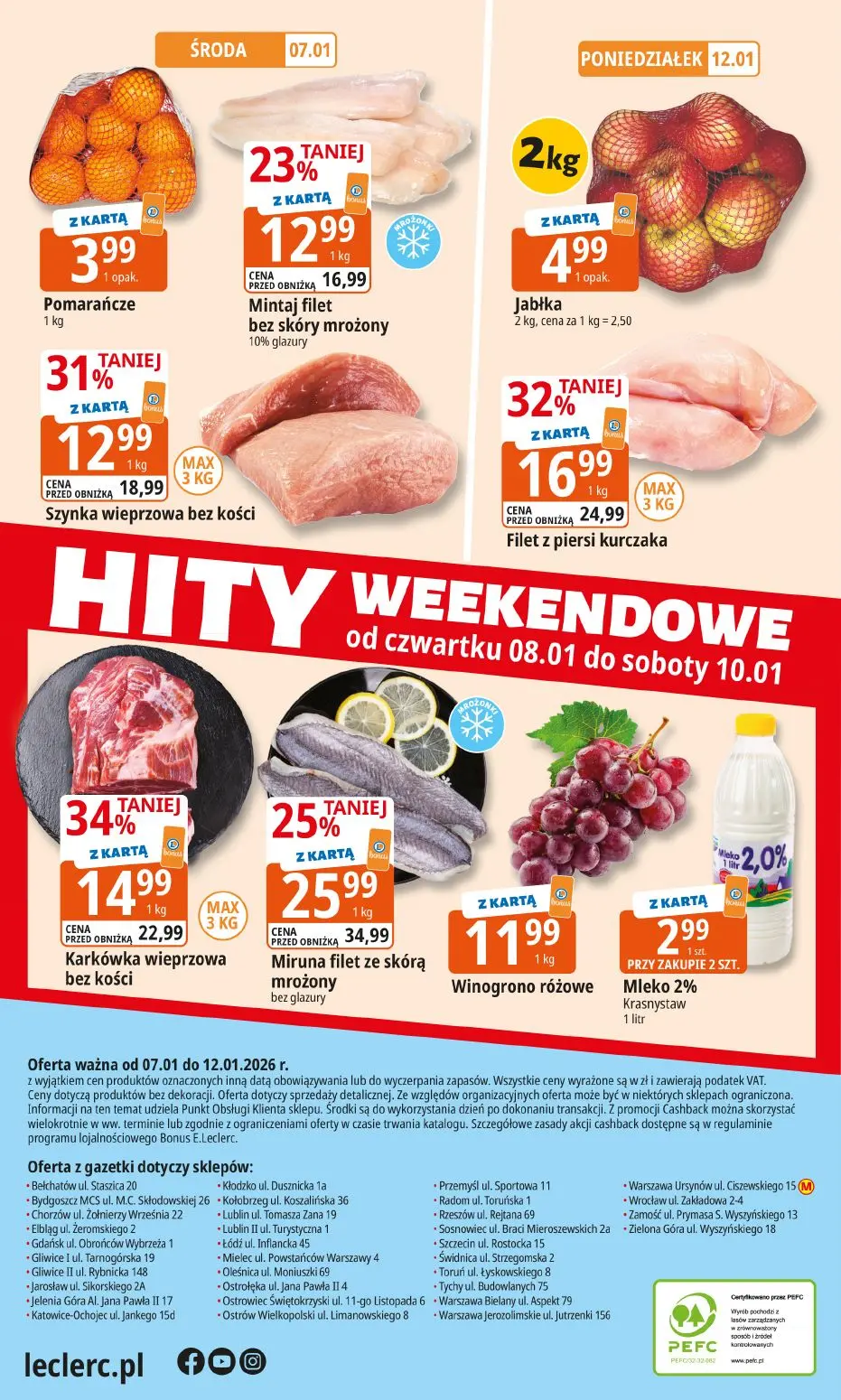 gazetka promocyjna E.Leclerc Tak tanio to tu - Strona 24