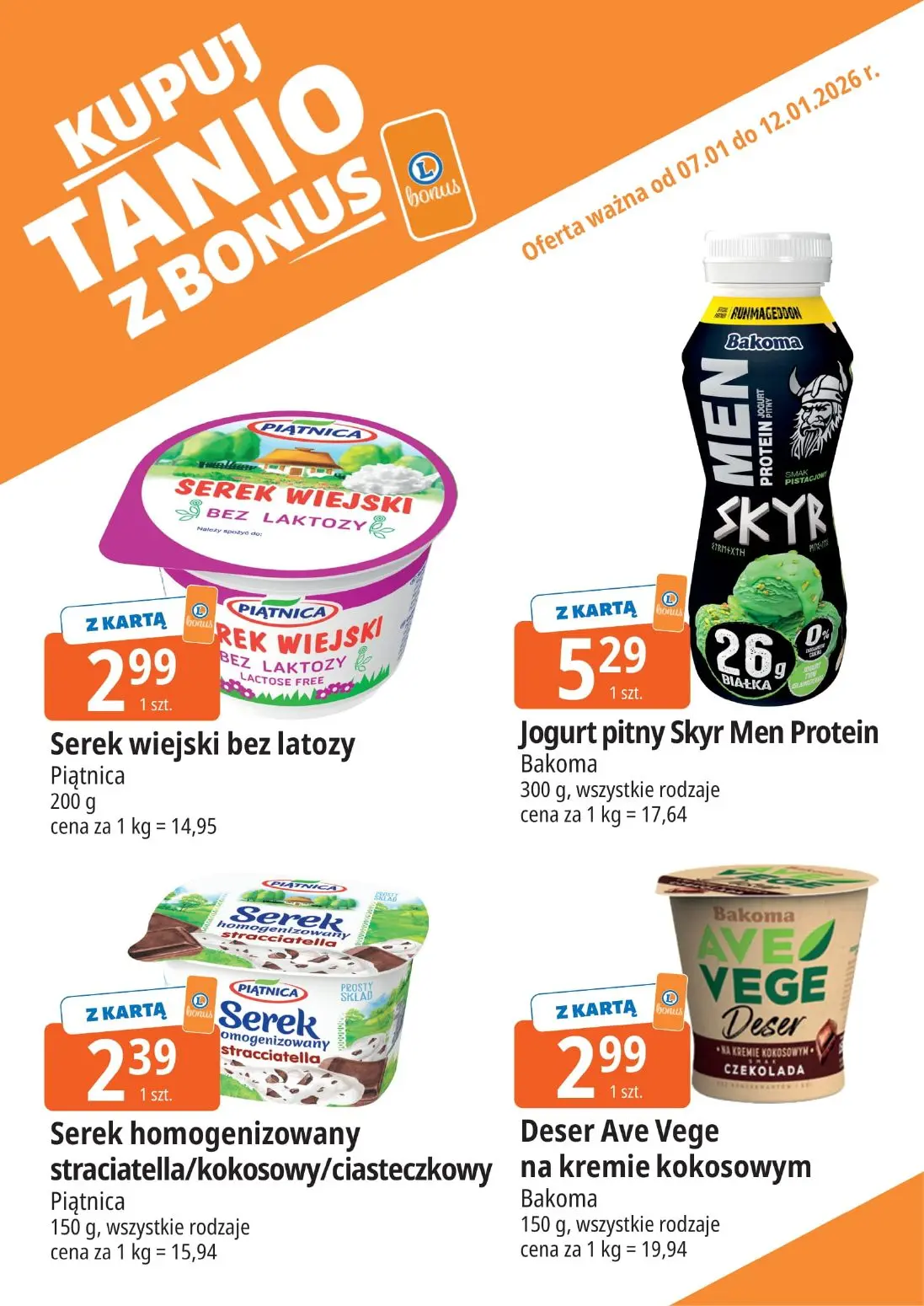 gazetka promocyjna E.Leclerc Kupuj tanio z bonus - Strona 2