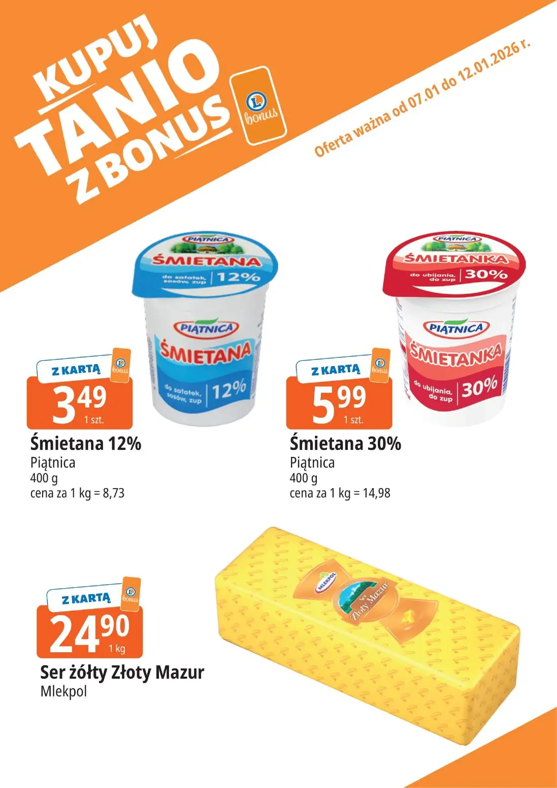 gazetka promocyjna E.Leclerc Kupuj tanio z bonus - Strona 3