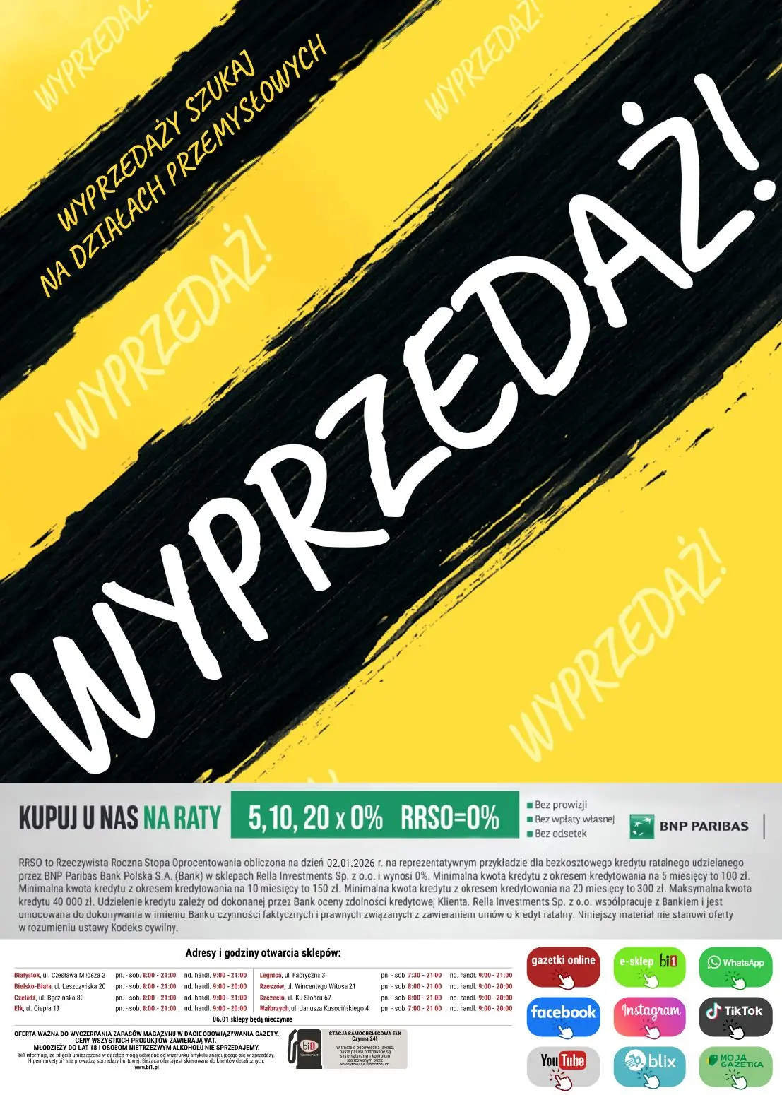 gazetka promocyjna bi1 Ełk - Strona 32