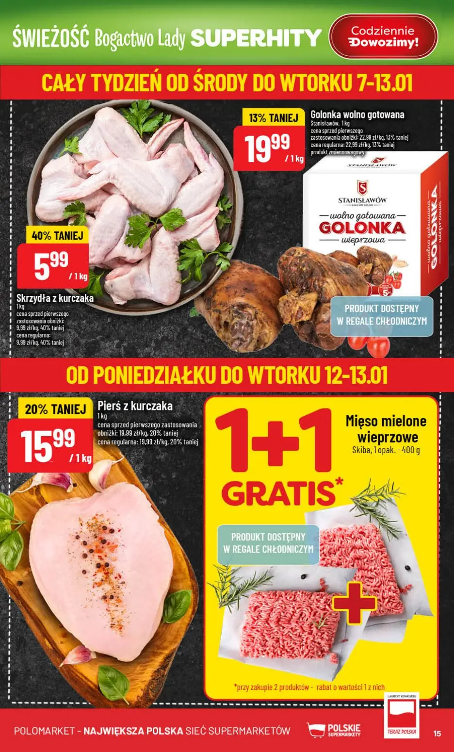 gazetka promocyjna POLOmarket Do POLO po świeżość - Strona 15