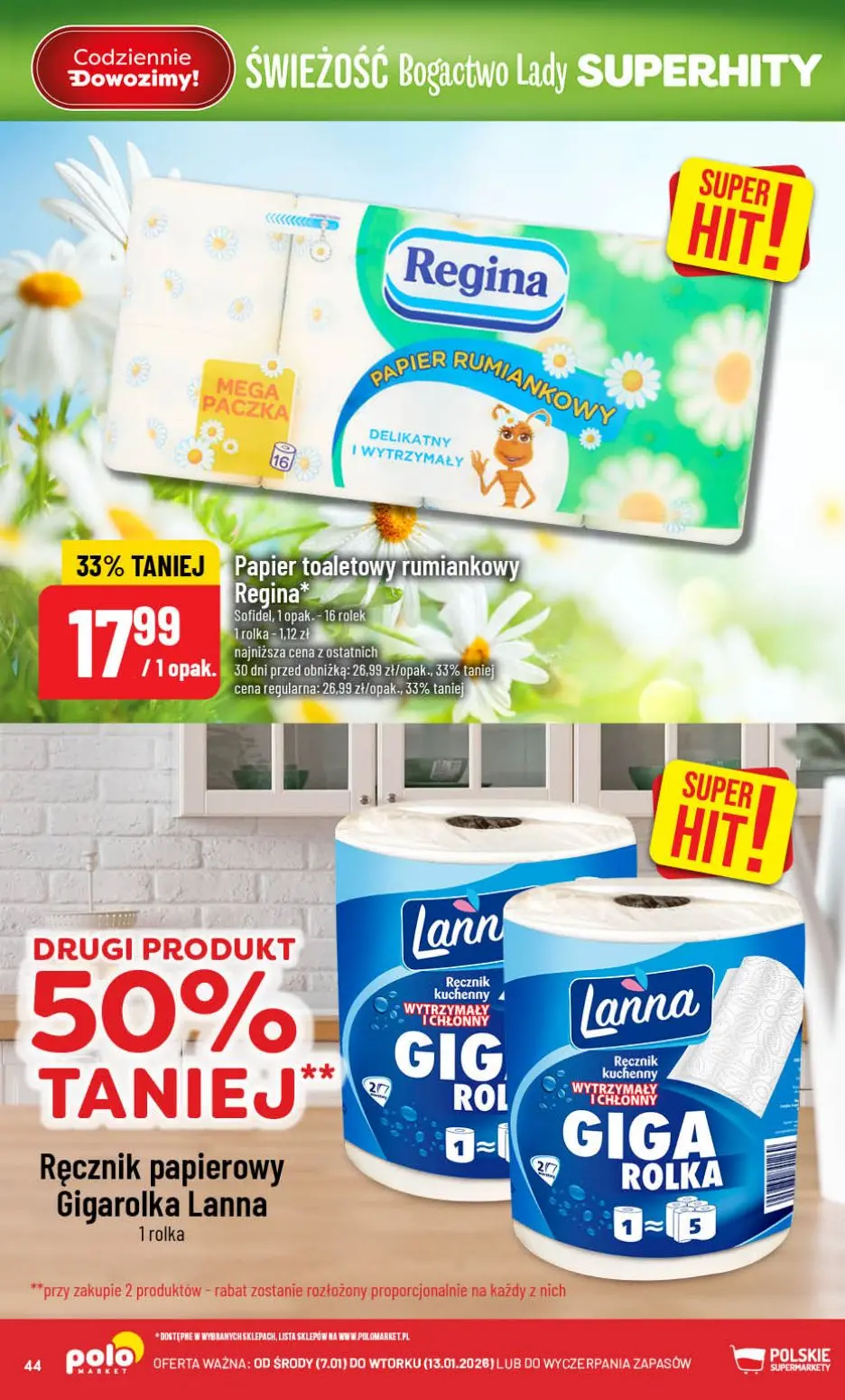 gazetka promocyjna POLOmarket Do POLO po świeżość - Strona 44