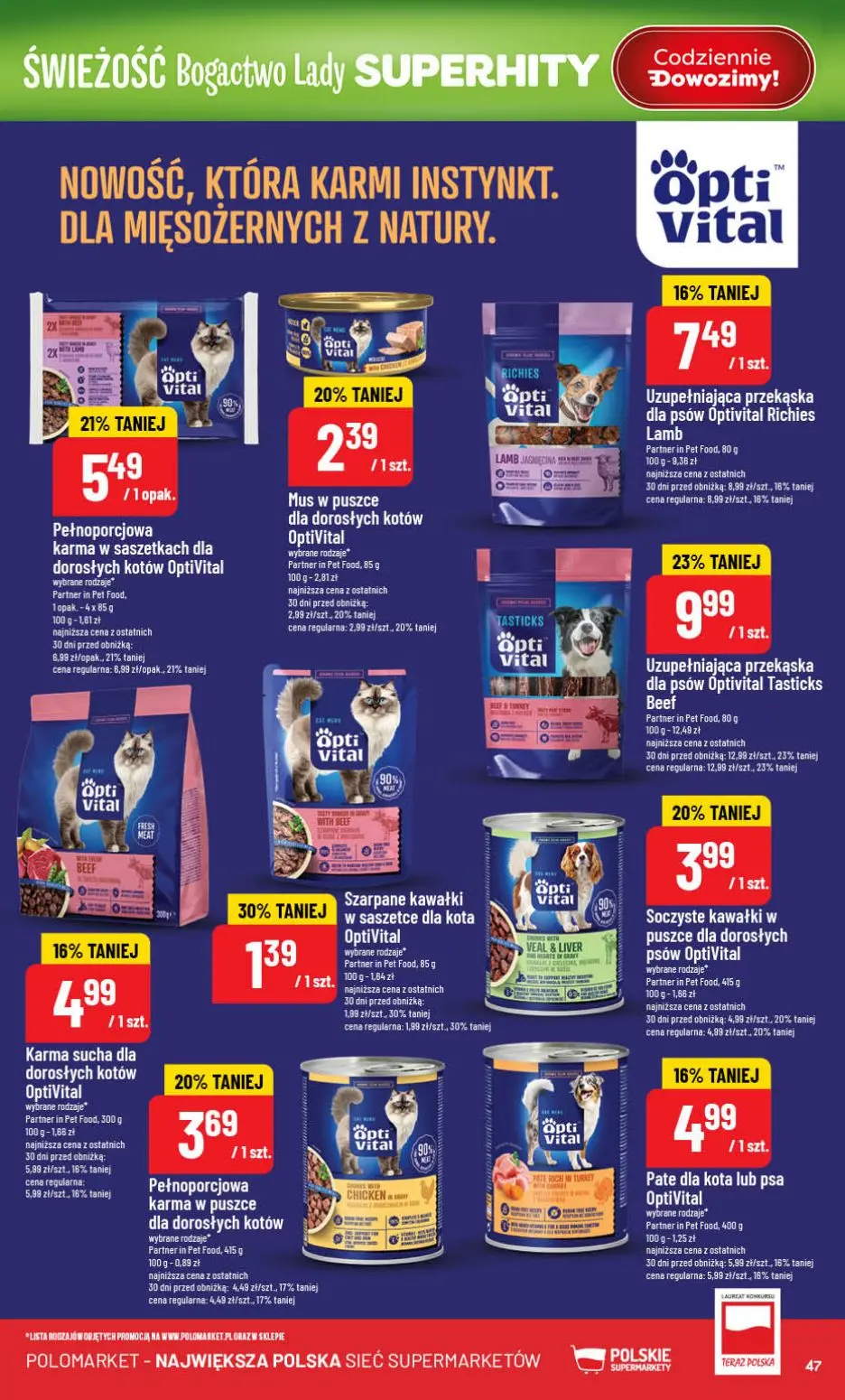 gazetka promocyjna POLOmarket Do POLO po świeżość - Strona 47