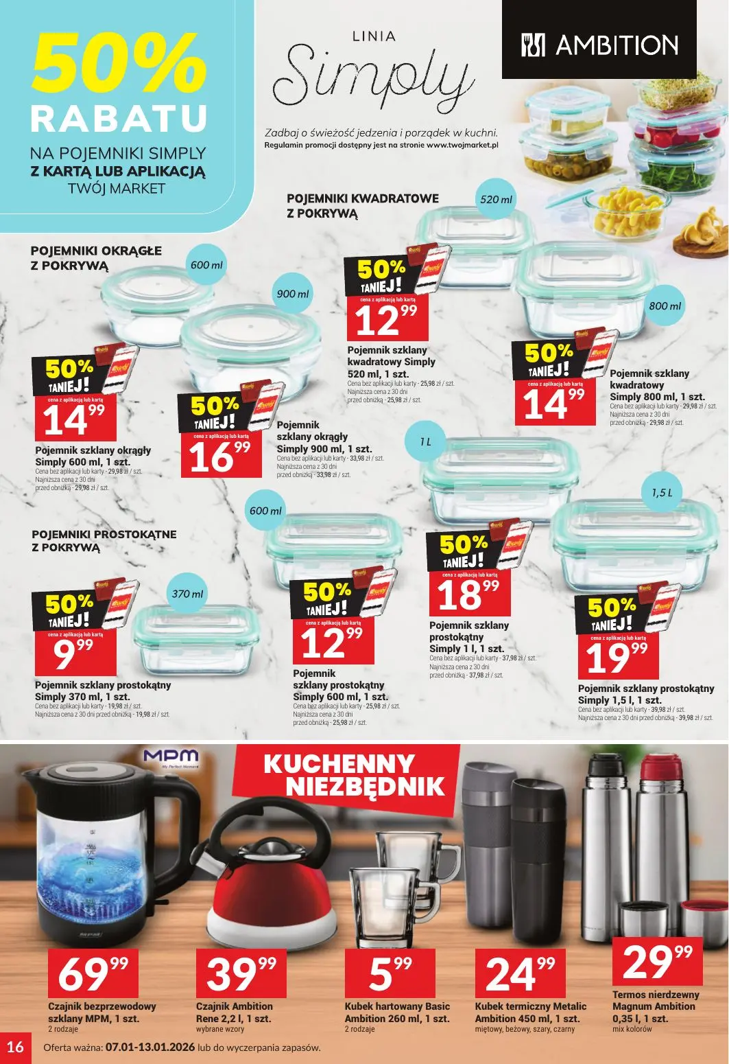 gazetka promocyjna Twój Market  - Strona 16