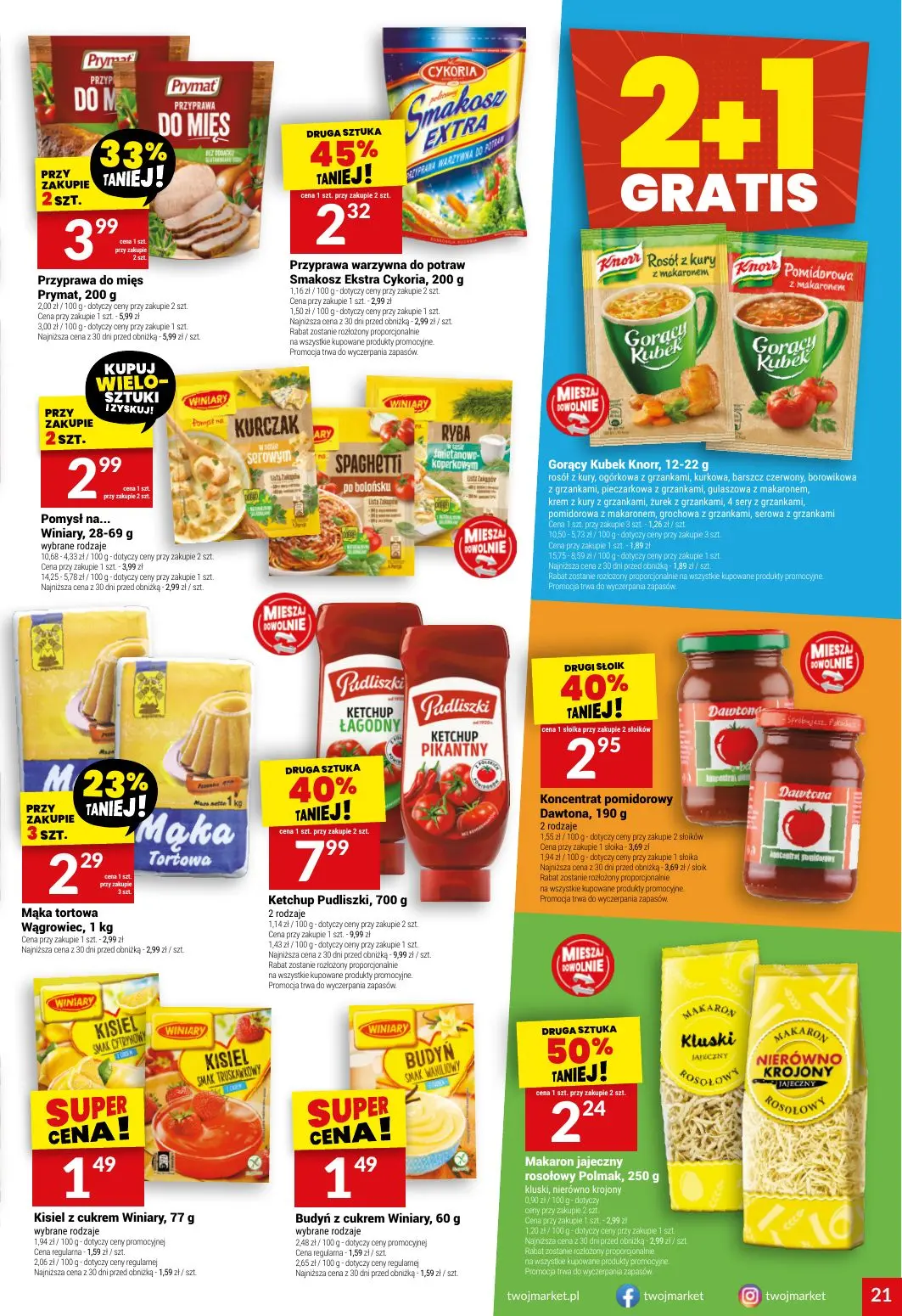 gazetka promocyjna Twój Market  - Strona 21