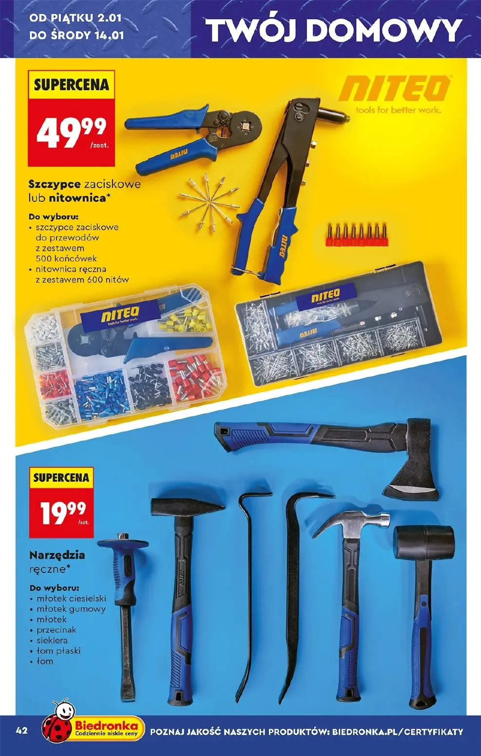 gazetka promocyjna Biedronka Hity i inspiracje - Strona 46
