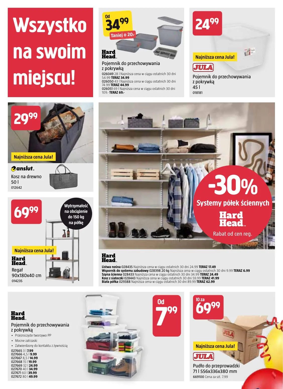 gazetka promocyjna JULA Świętuj z nami korzystając z niskich cen! - Strona 3