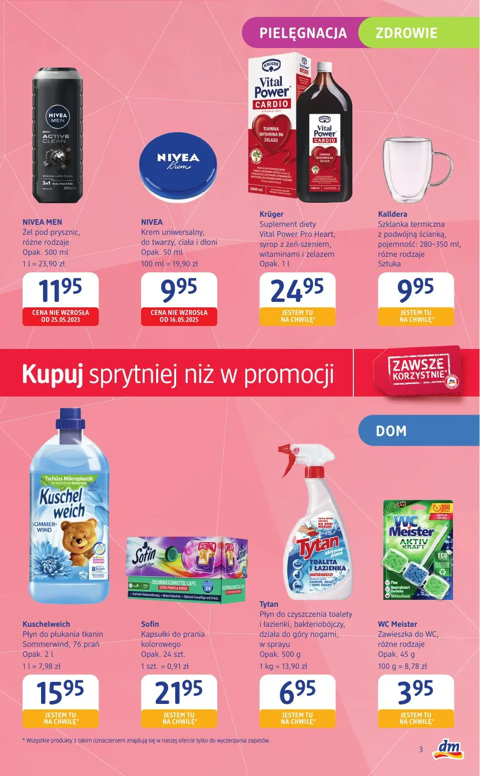 gazetka promocyjna Drogeria dm Kupuj sprytniej niż w promocji - Strona 3