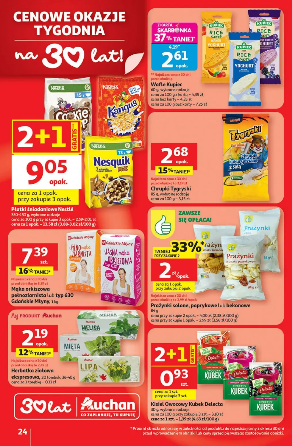 gazetka promocyjna Auchan Mam oko na hiper okazje! - Strona 24