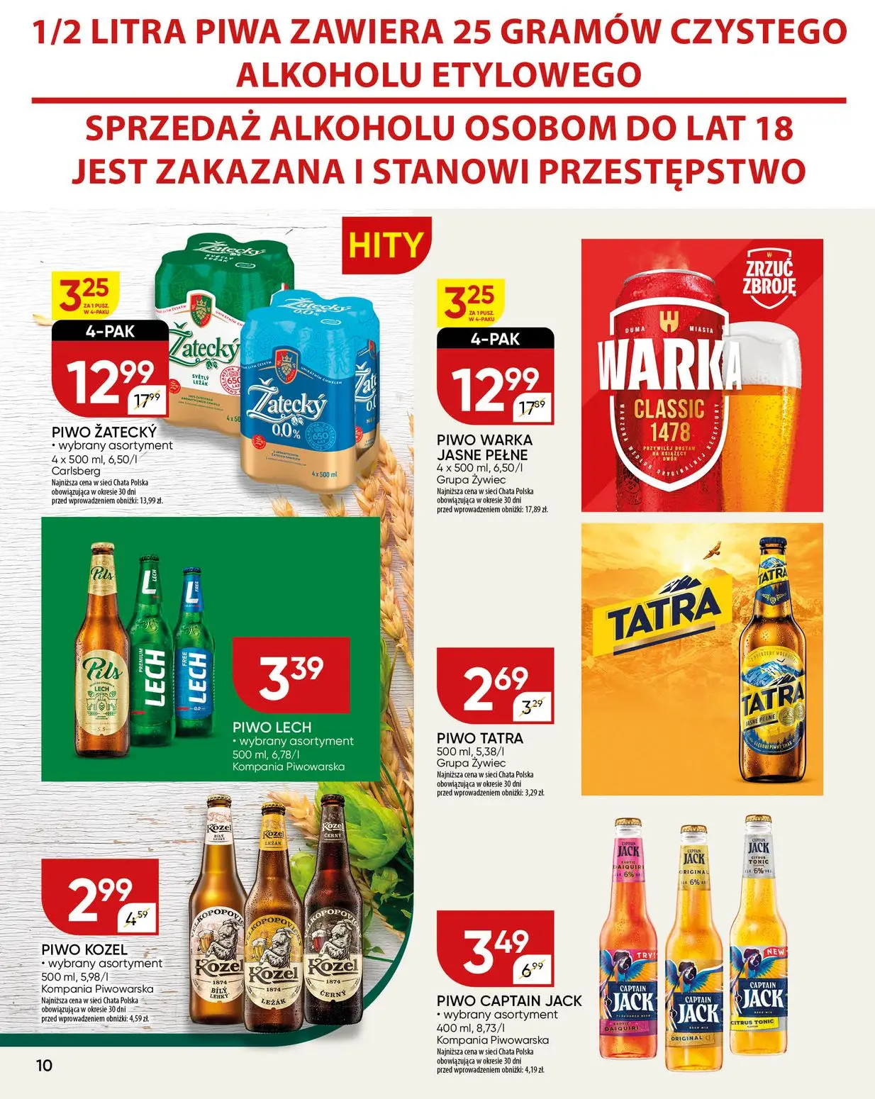 gazetka promocyjna Chata Polska  - Strona 10