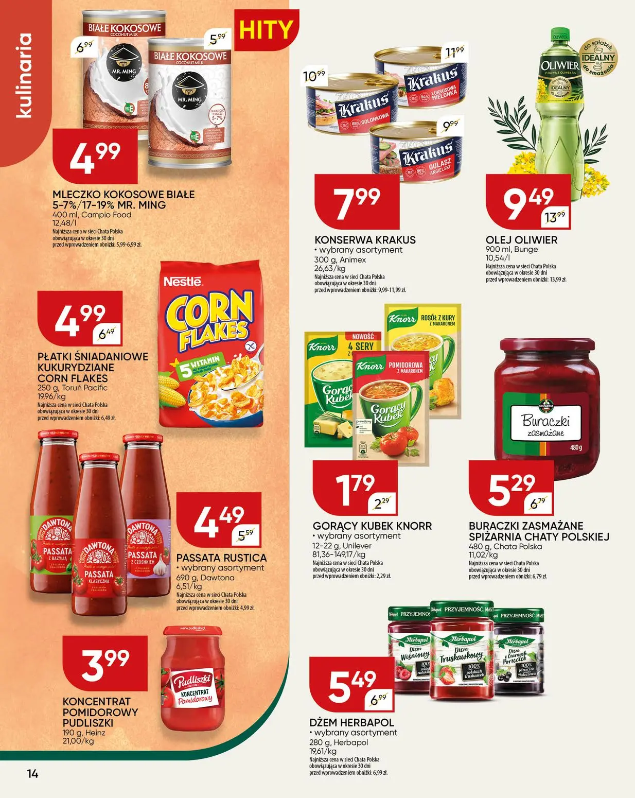 gazetka promocyjna Chata Polska  - Strona 14