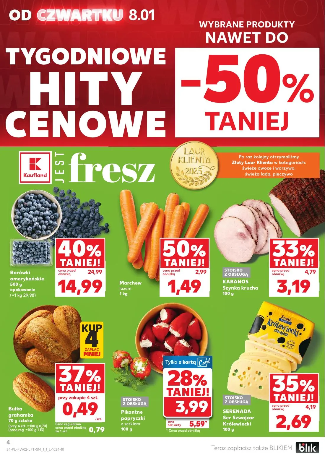 gazetka promocyjna Kaufland Jest fresz - Strona 4