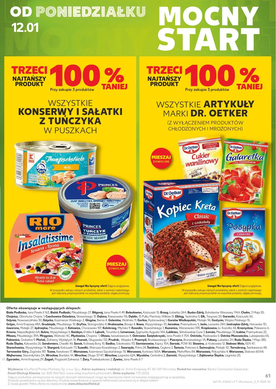 gazetka promocyjna Kaufland Jest fresz - Strona 61