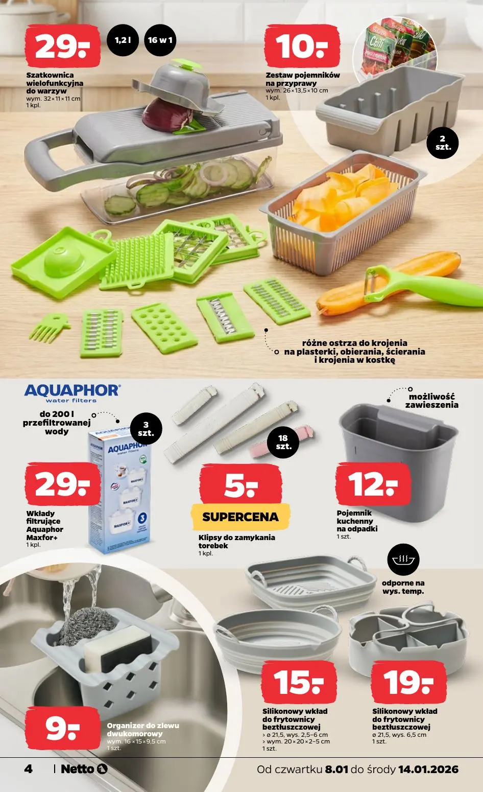 gazetka promocyjna NETTO Temat tygodnia: KUCHNIA - Strona 4