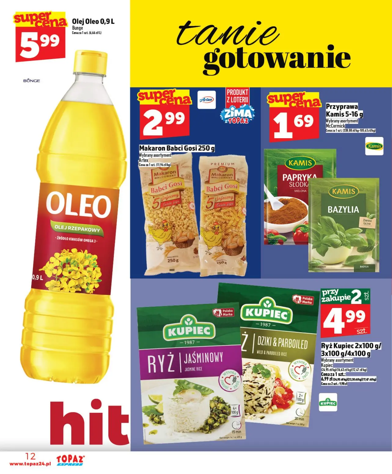 gazetka promocyjna Topaz Express - Strona 12