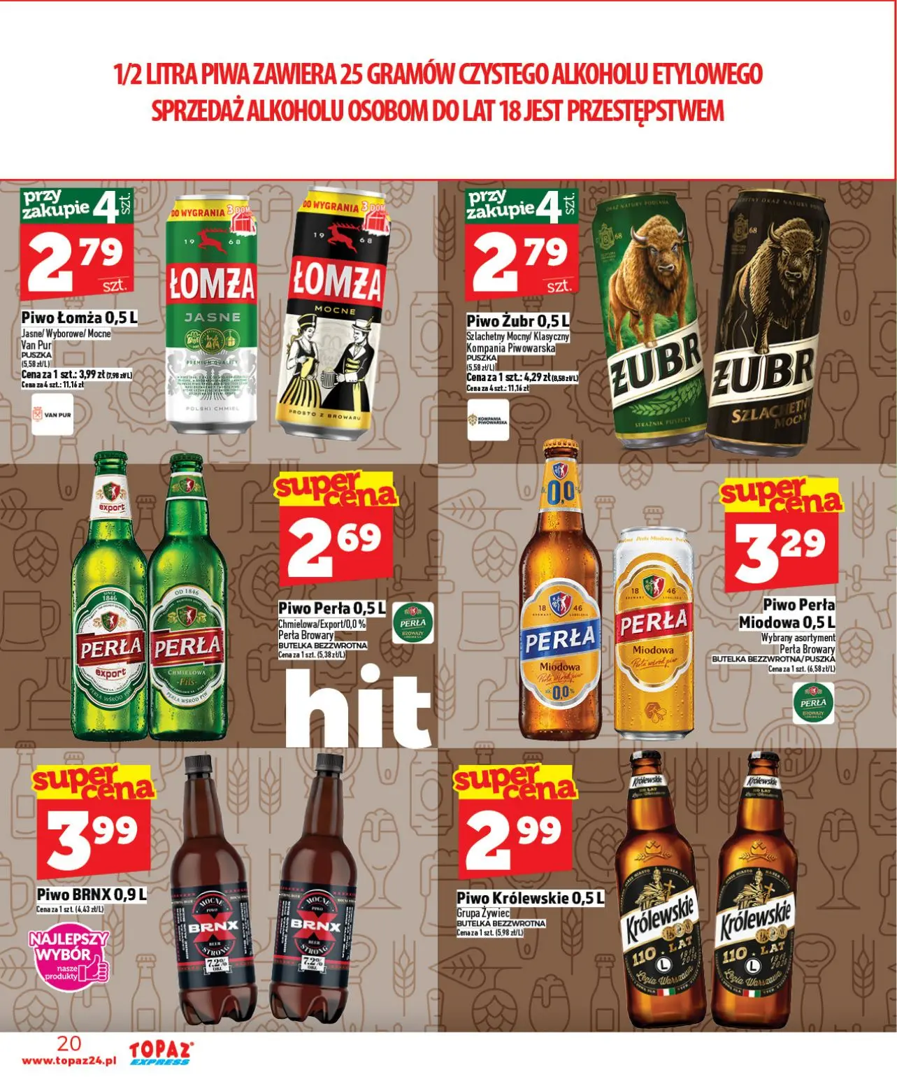 gazetka promocyjna Topaz Express - Strona 20