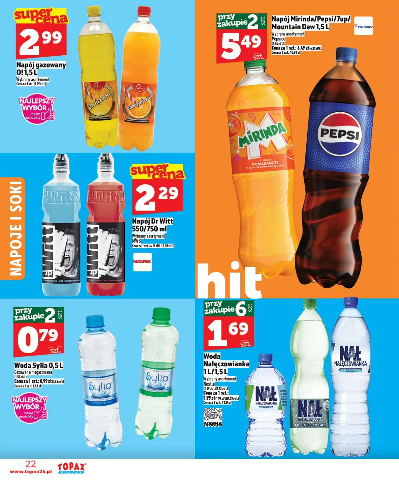 gazetka promocyjna Topaz Express - Strona 22