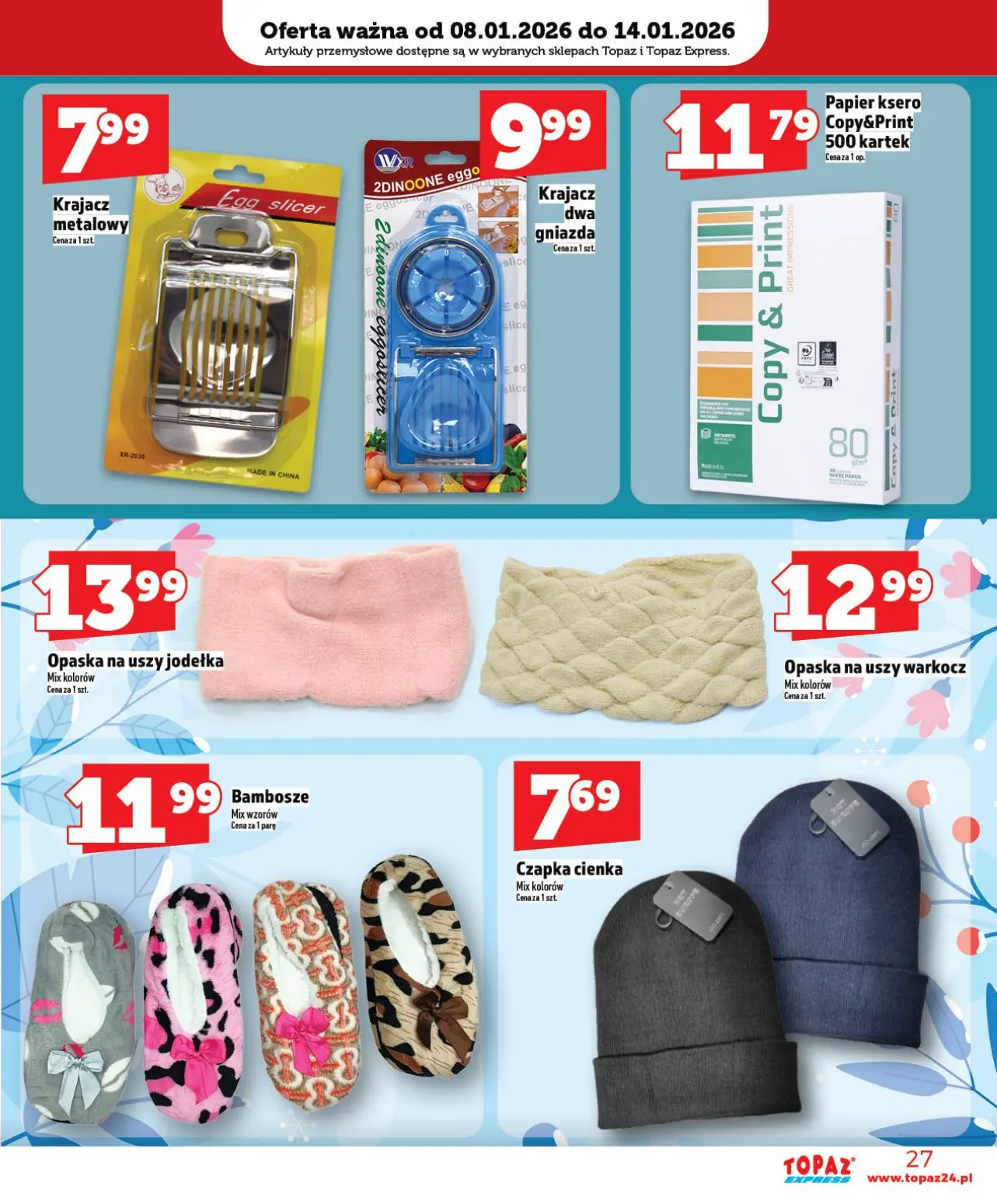 gazetka promocyjna Topaz Express - Strona 27