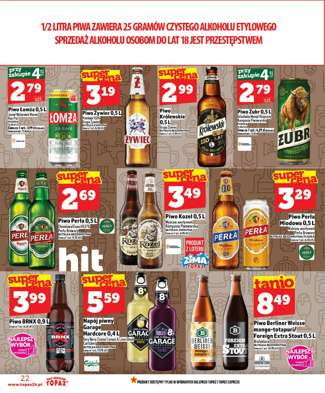 gazetka promocyjna Topaz Ceny małe - Strona 22
