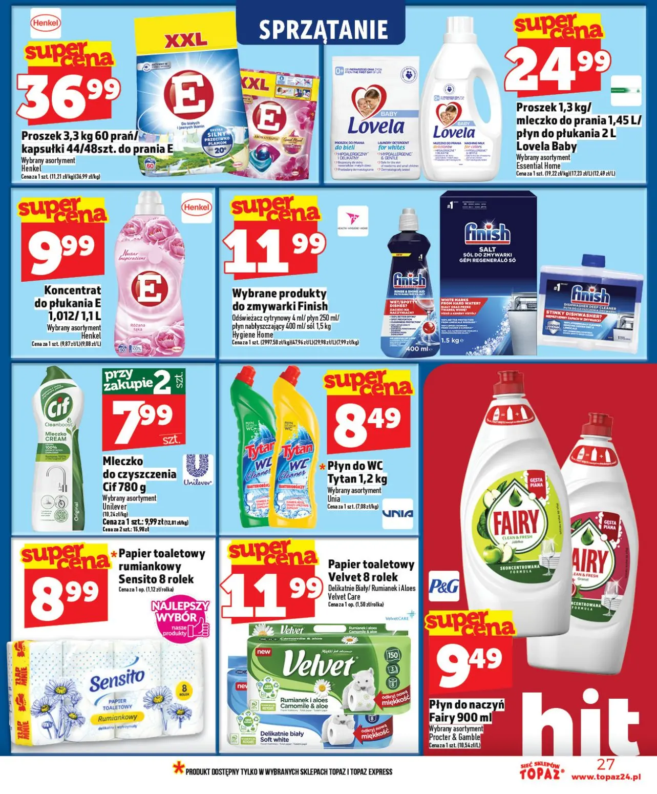 gazetka promocyjna Topaz Ceny małe - Strona 27