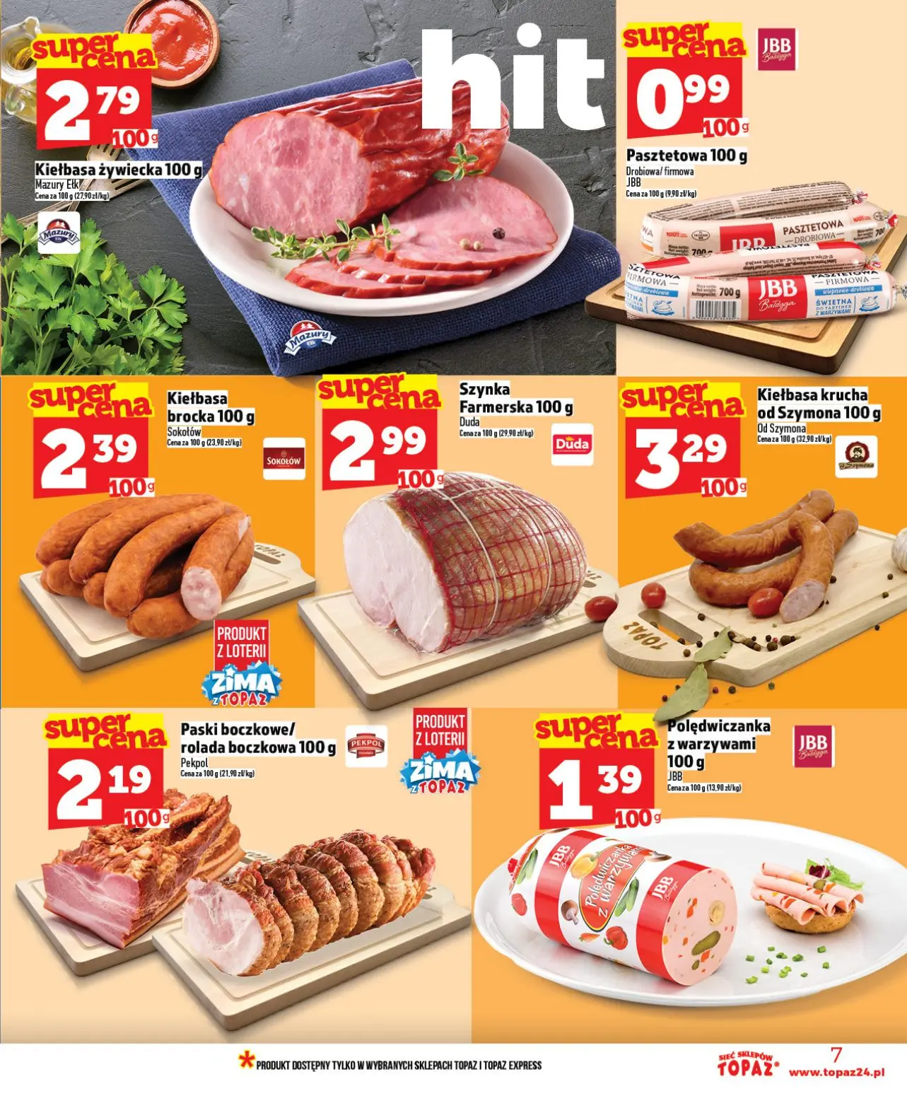 gazetka promocyjna Topaz Warszawa - Strona 7