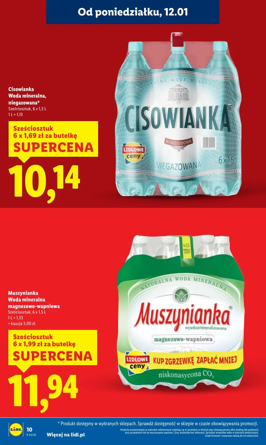 gazetka promocyjna LIDL Od poniedziałku  - Strona 10