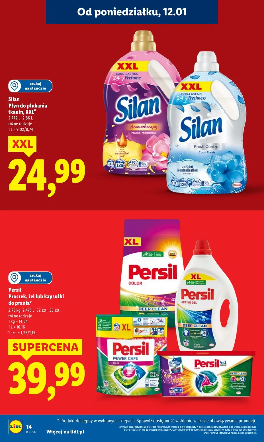 gazetka promocyjna LIDL Od poniedziałku  - Strona 14