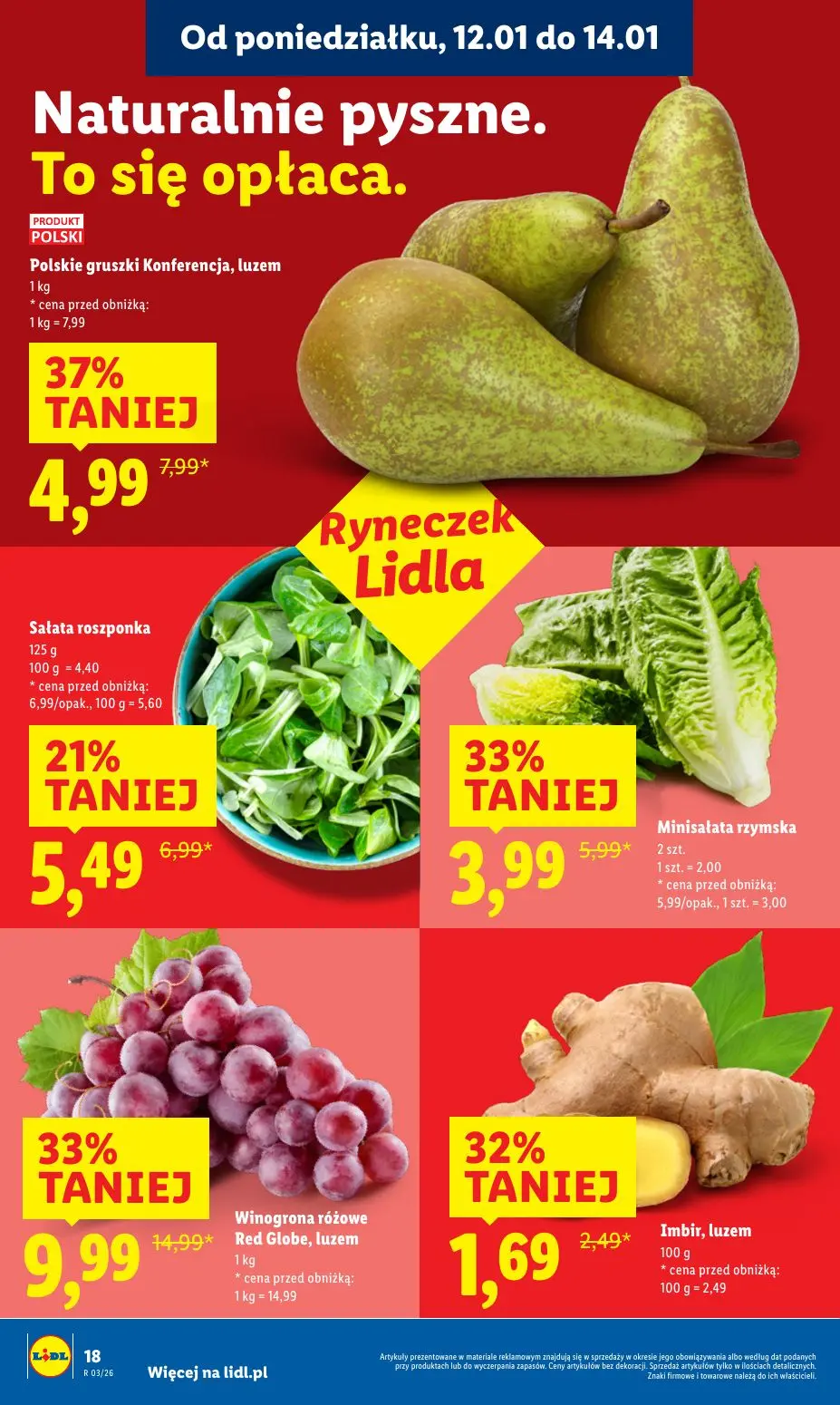 gazetka promocyjna LIDL Od poniedziałku  - Strona 18