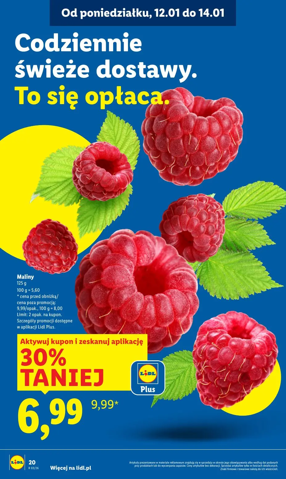 gazetka promocyjna LIDL Od poniedziałku  - Strona 20