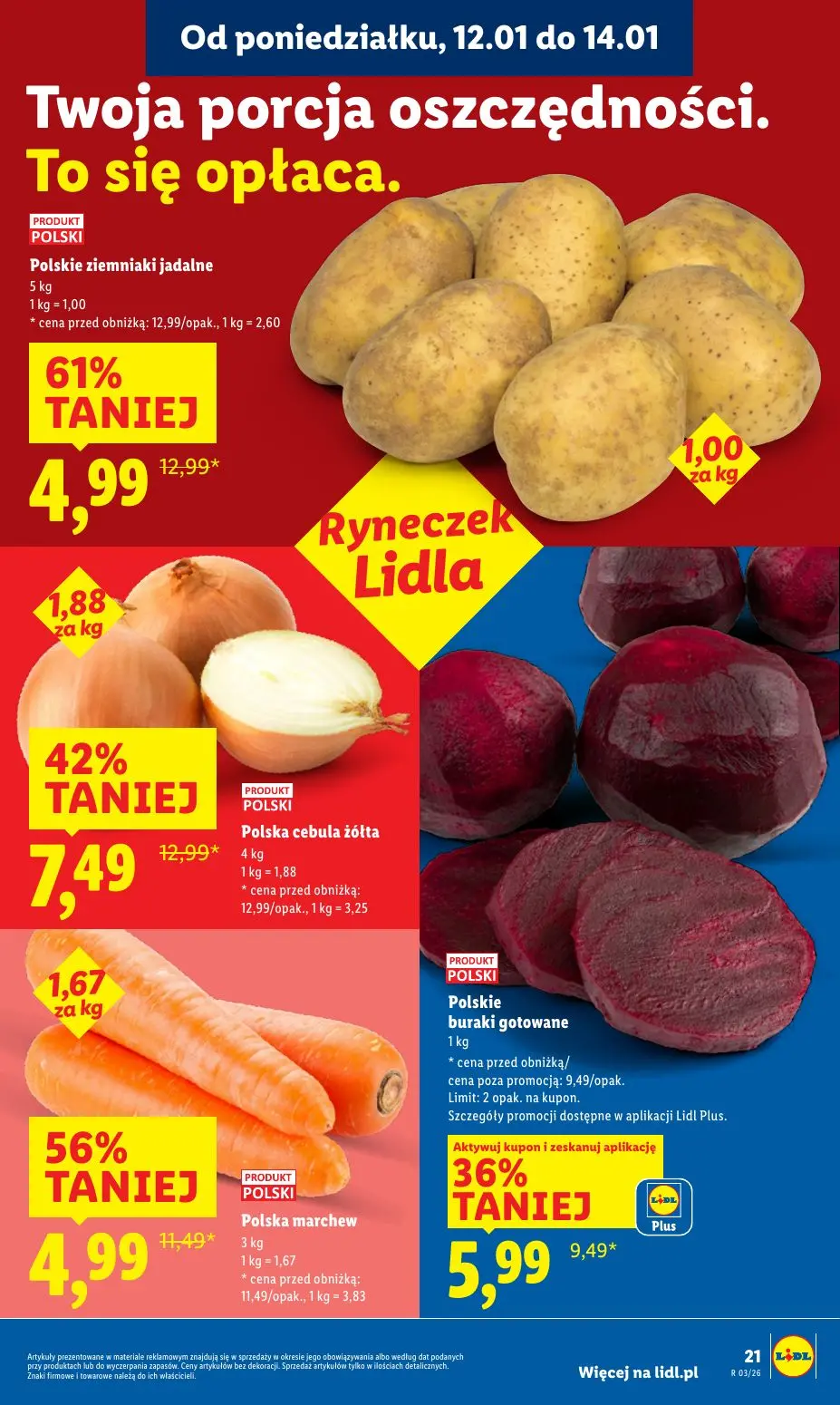 gazetka promocyjna LIDL Od poniedziałku  - Strona 21