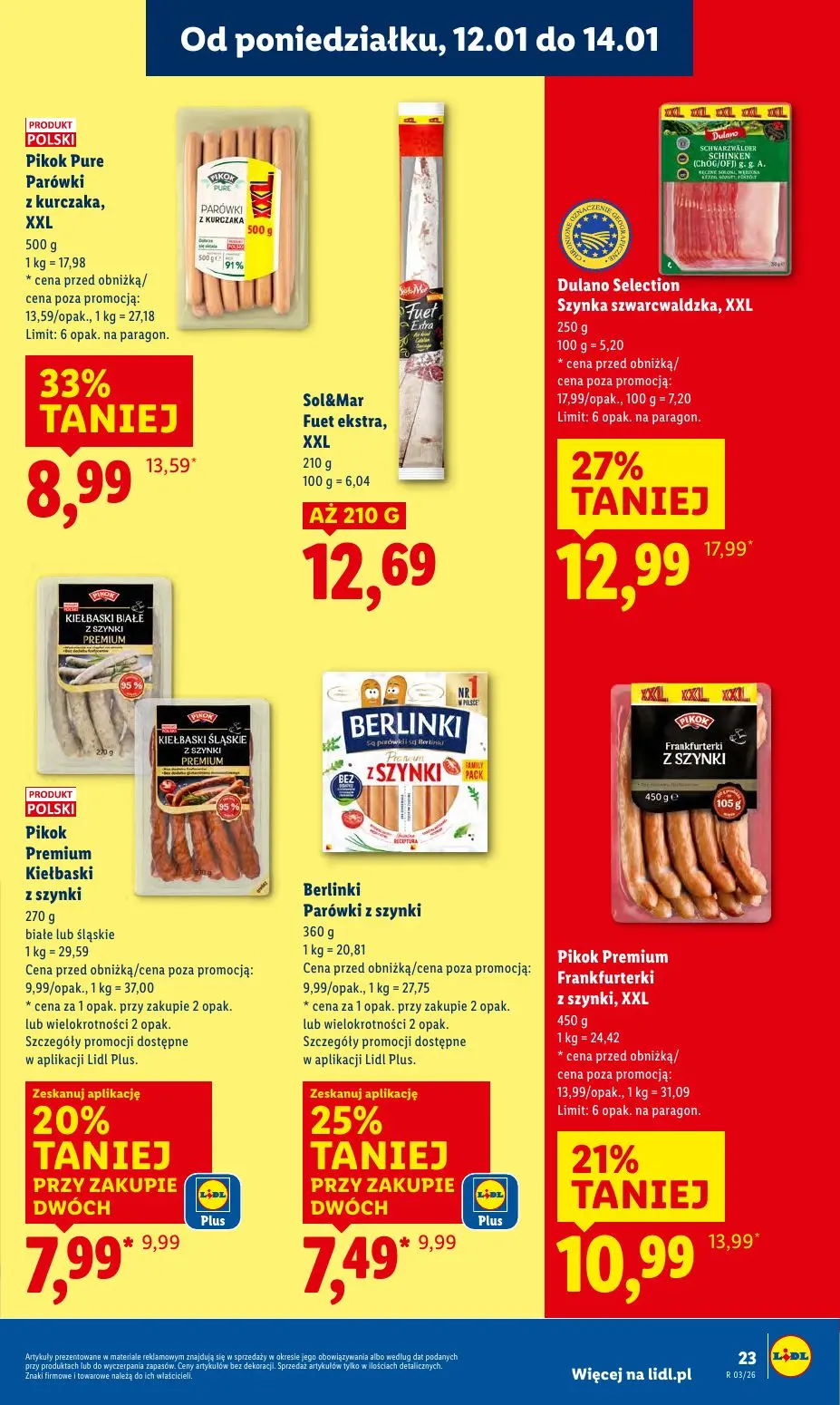 gazetka promocyjna LIDL Od poniedziałku  - Strona 23