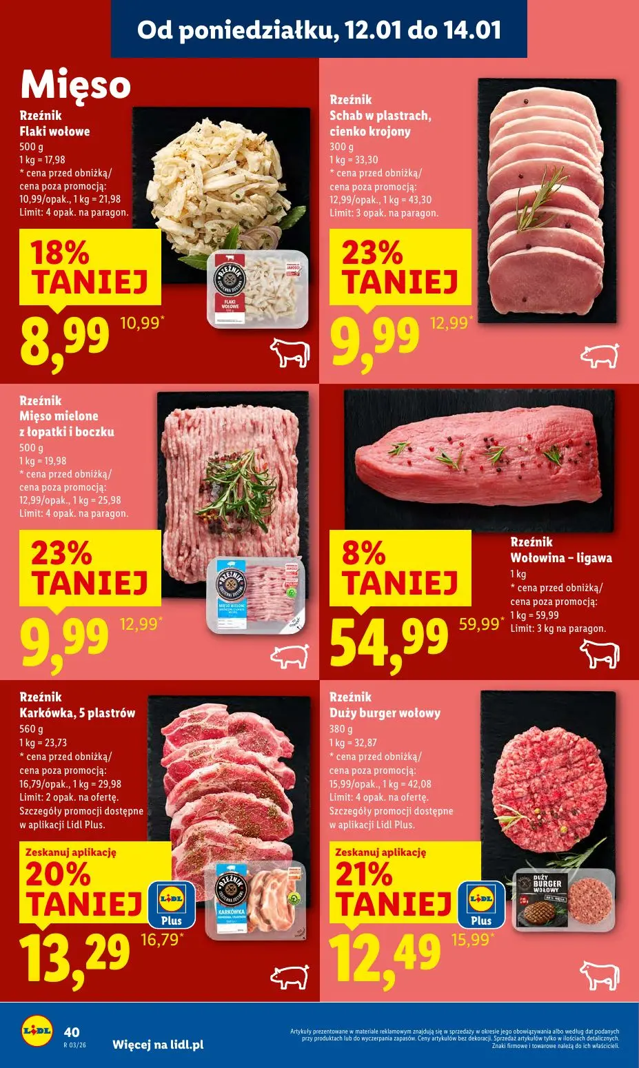 gazetka promocyjna LIDL Od poniedziałku  - Strona 40
