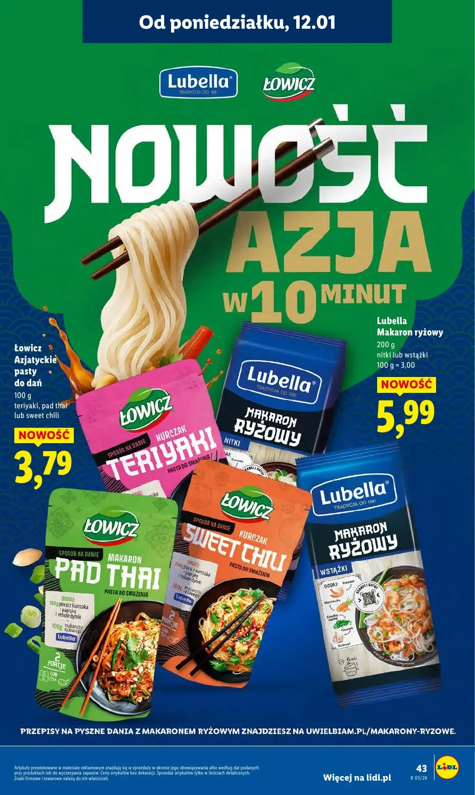 gazetka promocyjna LIDL Od poniedziałku  - Strona 43