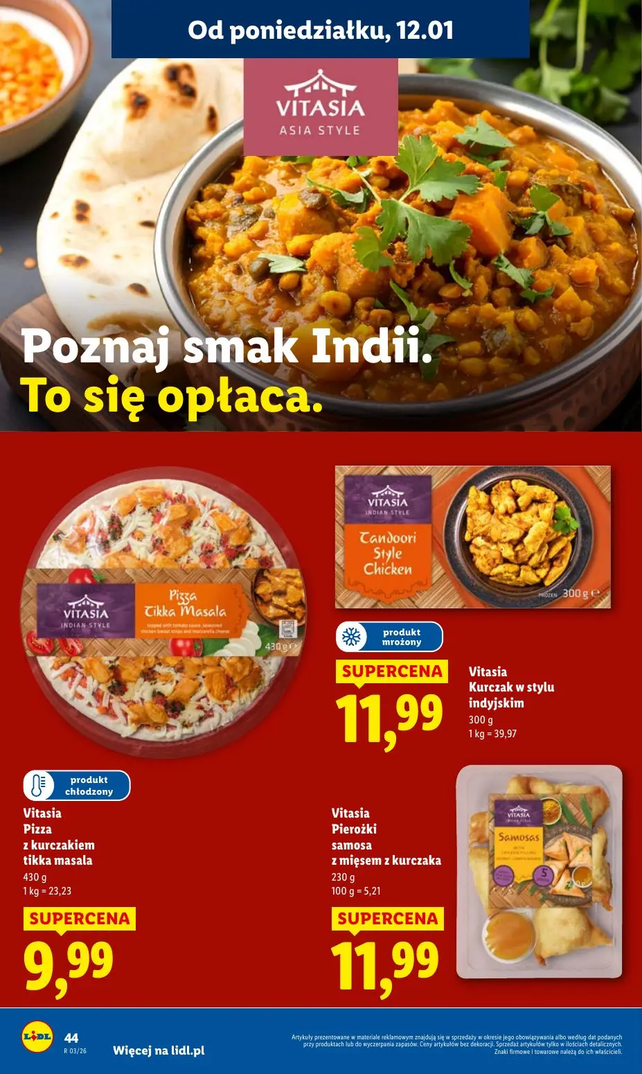 gazetka promocyjna LIDL Od poniedziałku  - Strona 44