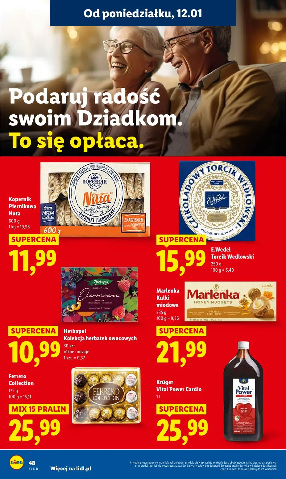gazetka promocyjna LIDL Od poniedziałku  - Strona 48