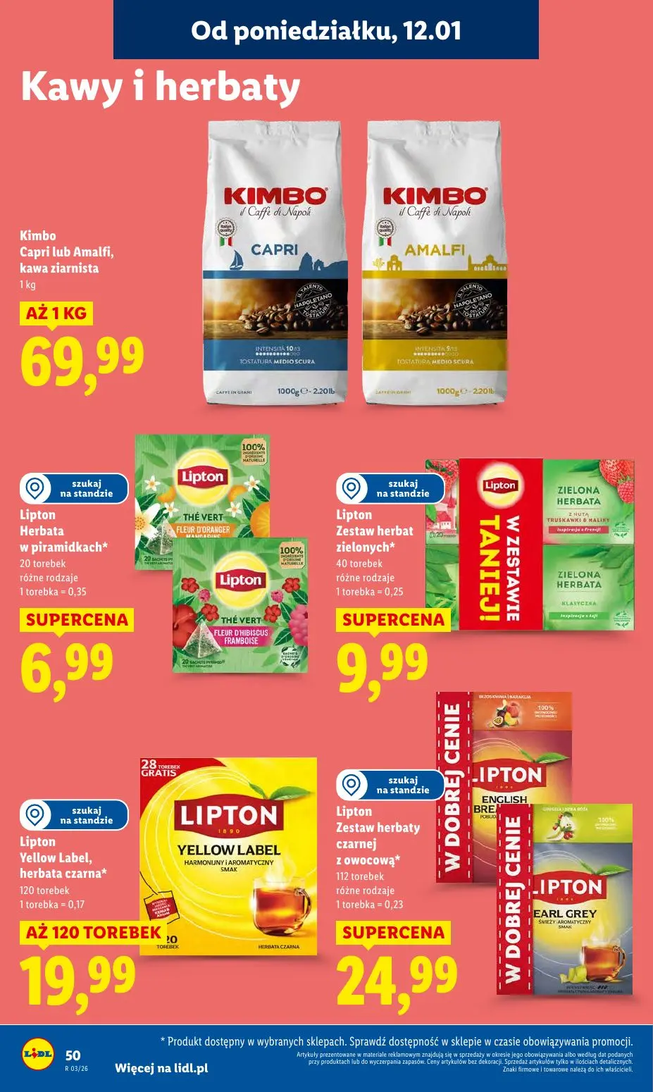 gazetka promocyjna LIDL Od poniedziałku  - Strona 50