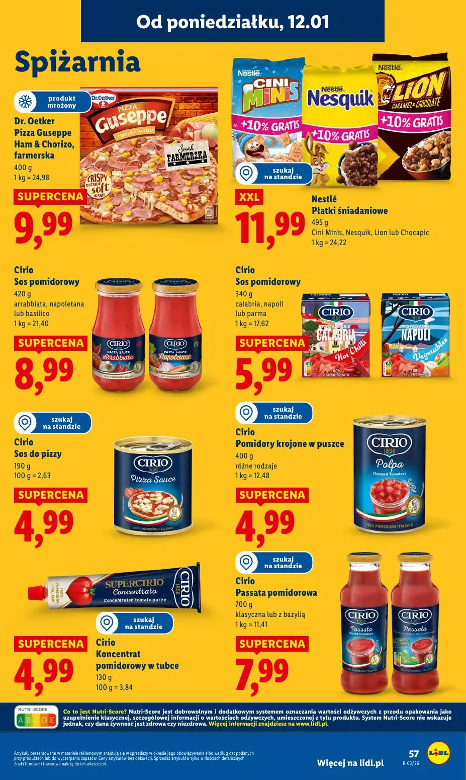 gazetka promocyjna LIDL Od poniedziałku  - Strona 57