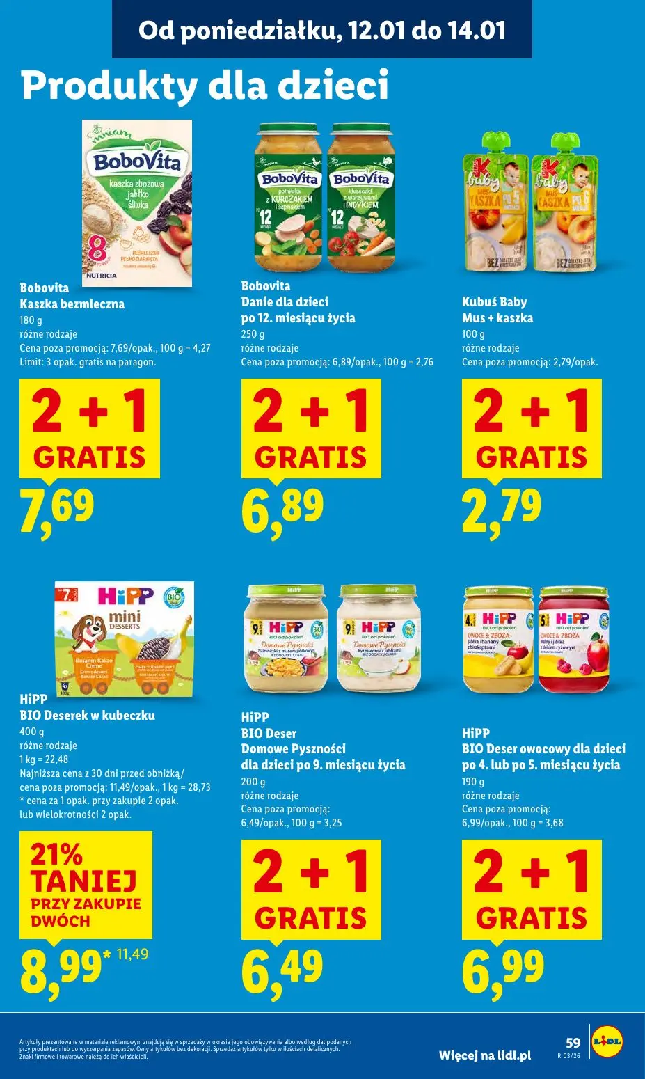 gazetka promocyjna LIDL Od poniedziałku  - Strona 59