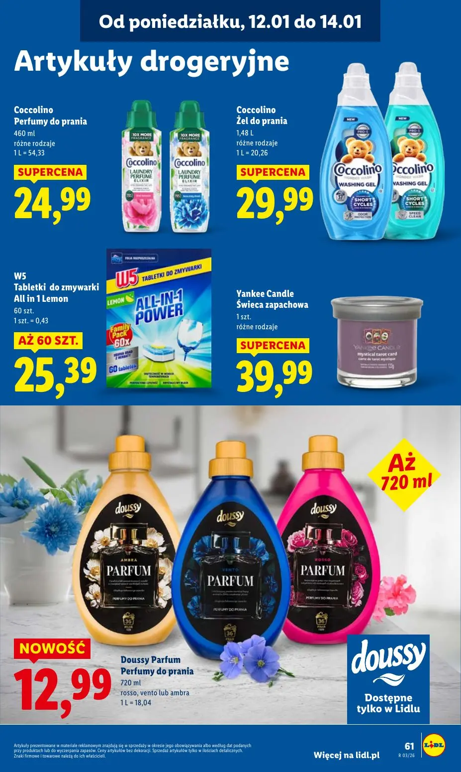 gazetka promocyjna LIDL Od poniedziałku  - Strona 61